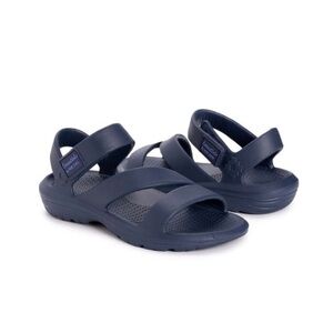 MUK LUKS Atllantic Blue Surf Board Sandals Women’s Size Small (5-6) READ ALL